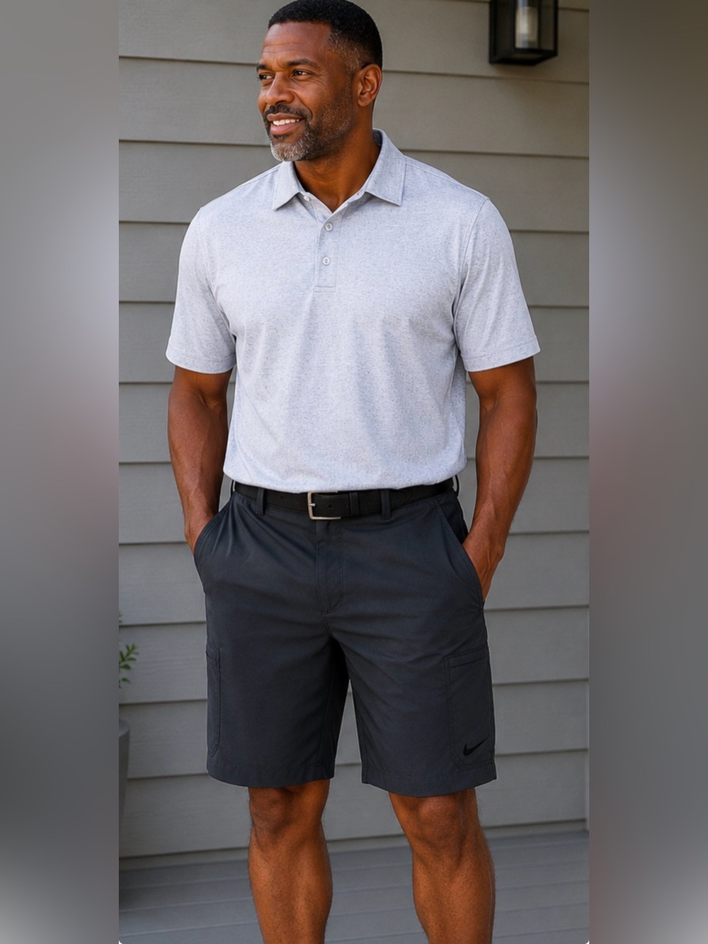 Nike Golf Men's Dri-Fit Black Shorts